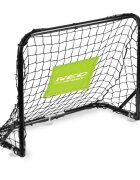 Neo Sport Set 2 porti de fotbal pentru copii 60x45x25cm din metal cu plasa rezistentamingie si ancore de fixare incluse