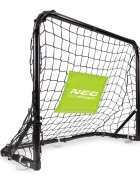 Neo Sport Set 2 porti de fotbal pentru copii 60x45x25cm din metal cu plasa rezistentamingie si ancore de fixare incluse