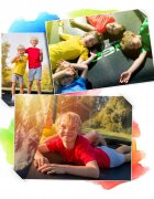 Neo Sport Trambulina de gradina pentru copii Neo-Sport 252 cm 8ft cu scara si plasa interioara stalpi metalici cu protectie din burete intrare cu fermoar si catarama covoras impermeabil flexibil