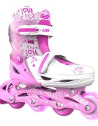 Neon Role 2 in 1 Combo Skates marime 34-37 pink