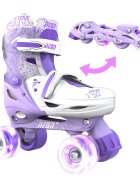 Neon Role 2 in 1 Combo Skates marime 34-37 purple