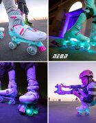 Neon Role 2 in 1 Combo Skates marime 34-37 teal pink