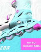 Neon Role Inline Skates marime 34-37 Teal Pink
