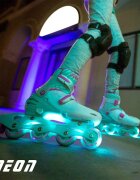 Neon Role Inline Skates marime 34-37 Teal Pink