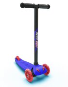 Neon Trotineta cu 3 roti Bolt blue roti Led greutate admisa 25 kg