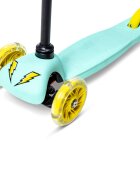 Neon Trotineta cu 3 roti Bolt green roti Led greutate admisa 25 kg