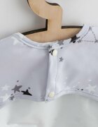 New Baby Baveta impermeabila cu maneci Stars 45x36 cm