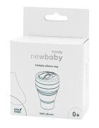 New Baby Canuta pliabila din silicon 350 ml grey