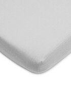New Baby Cearceaf cu elastic din bumbac 90x150 cm grey