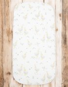 New Baby Cearceaf cu elastic pentru landou 35 x 75 cm Goose