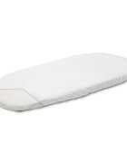 New Baby Cearceaf cu elastic pentru landou 35 x 75 cm White