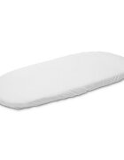 New Baby Cearceaf cu elastic pentru landou 35 x 75 cm White