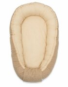 New Baby Cosulet bebelus 80x50 cm Baby Nest dark beige