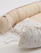New Baby Cosulet bebelus 88 x 50 cm Baby Nest La Natura Punti