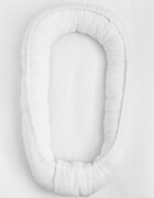 New Baby Cosulet bebelus Baby Nest 80 x 50 cm din muselina white