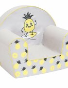 New Baby Fotoliu din burete 42x53 din spuma Pineapple