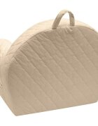 New Baby Fotoliu din burete Clouds cu buzunar lateral Beige