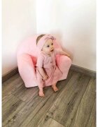 New Baby Fotoliu din burete hearts pink