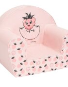 New Baby Fotoliu din burete Pinneaple Pink