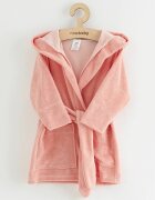 New Baby Halat de baie pentru copii marime 104110 din bumbac pink