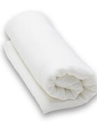 New Baby Paturica moale bebe 80x100 cm din muselina White