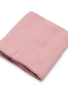 New Baby Paturica moale bebe cu multiple intrebuintari 60x60 cm din bumbac pink