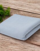 New Baby Paturica pentru bebelusi Grey din muselina bumbac 70x100 cm