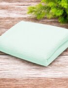 New Baby Paturica pentru bebelusi Mint din muselina bumbac 70x100 cm