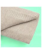 New Baby Paturica tricotata din bambus 80x100 cm light grey