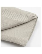 New Baby Paturica tricotata din bambus 80x100 cm light grey