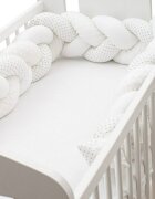 New Baby Protectie laterala pentru patut tip bumper 225 cm MinkyDot