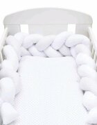 New Baby Protectie laterala pentru patut tip bumper 225 cm MinkyDot