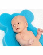 New Baby Reductor din burete pentru baie lungime 58 cm Maxi Bear Yellow
