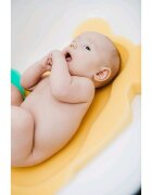 New Baby Reductor din burete pentru baie lungime 58 cm Maxi Bear Yellow