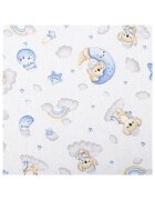 New Baby Salteluta pliabila standard pentru patut din spuma 120x60x5 cm Koala Blue