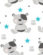 New Baby Scutec impermeabil din flanel 57x47 cm Cute Teddy