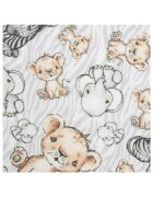 New Baby Scutec impermeabil din flanel cu multiple intrebuintari 57x47 cm Baby Zoo