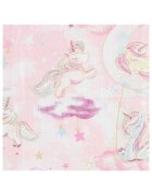 New Baby Set 3 scutece multifunctionale din bumbac 70x80 cm multicolor girl