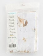 New Baby Set 3 scutece multifunctionale din bumbac 70x80 cm multicolor uni