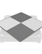 New Baby Set masuta si doua scaune cu parte reversibila Lego Duplo greywhite