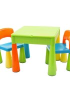 New Baby Set masuta si doua scaune cu parte reversibila Lego Duplo multicolor