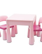 New Baby Set masuta si doua scaune cu parte reversibila Lego Duplo pink