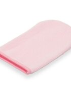 New Baby Set prosop cu gluga si manusa baie 100 x 100 cm basic pink