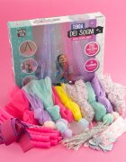 Nice Baldachin pentru copii Girabrilla Tenda dei Sogni cu lumini LED si tulle colorat