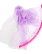 Nice Baldachin pentru copii Girabrilla Tenda dei Sogni cu lumini LED si tulle colorat