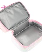 Nice Cutie termica matlasata cu paiete reversibile si interior impermeabil Lunch box Girabrilla White