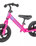 NICEkids Bicicleta fara pedale Nice Kids Pink 12 inch roti din spuma eva greutate redusa scaun si ghidon reglabile pe inaltime roti cu rulmenti