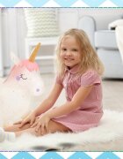 NICEkids Jumper gonflabil pentru copii cu pompa inclusa design dinamic Cute Unicorn