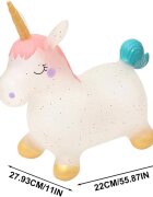NICEkids Jumper gonflabil pentru copii cu pompa inclusa design dinamic Cute Unicorn