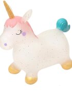 NICEkids Jumper gonflabil pentru copii cu pompa inclusa design dinamic Cute Unicorn